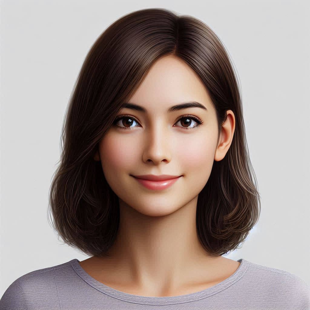 Professional female avatar with a warm smile and business-casual attire, used in a testimonial section to convey trust and authenticity.